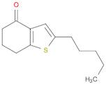 2-pentyl-6,7-dihydro-5H-1-benzothiophen-4-one