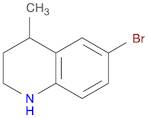 6-Bromo-4-methyl-1,2,3,4-tetrahydroquinoline