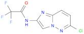 2,2,2-Trifluoro-N-(6-chloroimidazo-[1,2-b]pyridazin-2-yl)acetamide