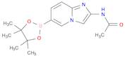 N-(6-(4,4,5,5-Tetramethyl-1,3,2-dioxaborolan-2-yl)imidazo[1,2-a]pyridin-2-yl)acetamide