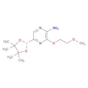 5-Amino-6-(2-methoxyethoxy)pyrazine-2-boronic acid pinacol ester