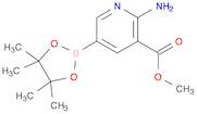 Methyl 2-amino-5-(4,4,5,5-tetramethyl-1,3,2-dioxaborolan-2-yl)nicotinate