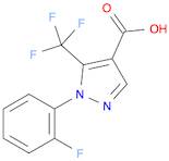 5-(Trifluoromethyl)-1-(2-fluorophenyl)-1H-pyrazole-4-carboxylic acid