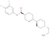 [1,1'-Bicyclohexyl]-4-carboxylic acid, 4'-propyl-, 3,4-difluorophenyl ester,(trans,trans)-