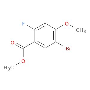 Methyl 5-bromo-2-fluoro-4-methoxybenzoate