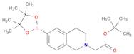 2(1H)-Isoquinolineaceticacid, 3,4-dihydro-6-(4,4,5,5-tetramethyl-1,3,2-dioxaborolan-2-yl)-,1,1-d...