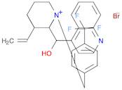 Cinchonanium, 9-hydroxy-1-[[4-(trifluoromethyl)phenyl]methyl]-, bromide,(9S)-