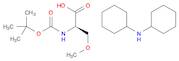 D-Serine, N-[(1,1-dimethylethoxy)carbonyl]-O-methyl-, compd. withN-cyclohexylcyclohexanamine (1:1)