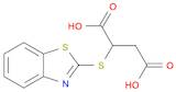 Butanedioic acid, (2-benzothiazolylthio)-