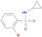 2-Bromo-N-cyclopropylbenzenesulfonamide