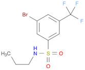 Benzenesulfonamide,3-bromo-N-propyl-5-(trifluoromethyl)-