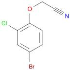 2-(4-bromo-2-chlorophenoxy)acetonitrile