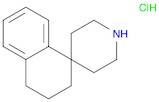 3,4-dihydro-2H-spiro[naphthalene-1,4'-piperidine] hydrochloride