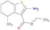 Benzo[b]thiophene-3-carboxylic acid,2-amino-4,5,6,7-tetrahydro-4-methyl-, ethyl ester