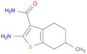 (6S)-2-amino-6-methyl-4,5,6,7-tetrahydro-1-benzothiophene-3-carboxamide