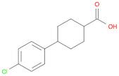 Cyclohexanecarboxylic acid, 4-(4-chlorophenyl)-