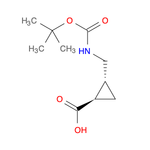 (1R,2R)-2-[(tert-Butoxycarbonylamino)methyl]cyclopropanecarboxylic acid