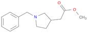 3-Pyrrolidineaceticacid, 1-(phenylmethyl)-, methyl ester