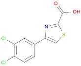 4-(3,4-dichlorophenyl)- 2-Thiazolecarboxylic acid