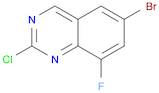 6-bromo-2-chloro-8-fluoroquinazoline