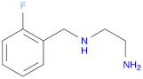 N-(2-fluorobenzyl)ethane-1,2-diamine