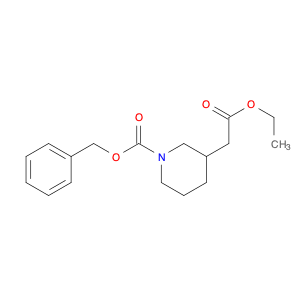 Benzyl 3-(2-ethoxy-2-oxo-ethyl)piperidine-1-carboxylate