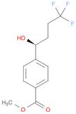 (S)-methyl 4-(4,4,4-trifluoro-1-hydroxybutyl)benzoate