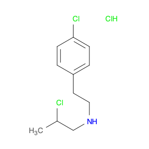 Benzeneethanamine,4-chloro-N-(2-chloropropyl)-, hydrochloride (1:1)