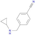 4-((Cyclopropylamino)methyl)benzonitrile