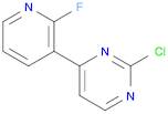 2-Chloro-4-(2-fluoropyridin-3-yl)pyrimidine