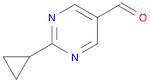 2-Cyclopropylpyrimidine-5-carbaldehyde