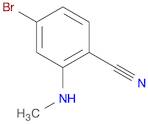 4-bromo-2-(methylamino)benzonitrile