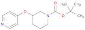 3-(Pyridin-4-Yloxy)-Piperidine-1-Carboxylic Acid Tert-Butyl Ester