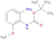 (2-Amino-6-methoxy-phenyl)-carbamic acid tert-butyl ester