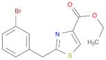 ethyl 2-[(3-bromophenyl)methyl]-1,3-thiazole-4-carboxylate