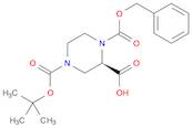 1,2,4-Piperazinetricarboxylicacid, 4-(1,1-dimethylethyl) 1-(phenylmethyl) ester, (2R)-