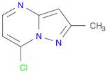 7-chloro-2-methylpyrazolo[1,5-a]pyrimidine