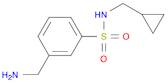 3-(Aminomethyl)-N-(cyclopropylmethyl)benzenesulfonamide