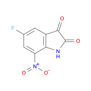 5-Fluoro-7-nitroindoline-2,3-dione