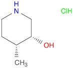 cis-3-hydroxy-4-methylpiperidine hydrochloride