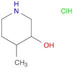 4-Methylpiperidin-3-ol hydrochloride