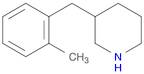 3-[(2-methylphenyl)methyl]piperidine