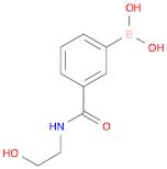 3-(2-Hydroxyethylcarbamoyl)phenylboronic acid