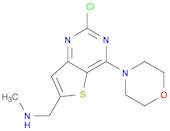 1-(2-Chloro-4-morpholinothieno[3,2-d]pyrimidin-6-yl)-N-methylmethanamine