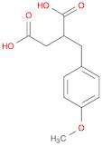 Butanedioic acid, [(4-methoxyphenyl)methyl]-