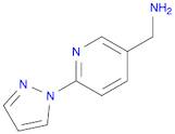 (6-pyrazol-1-ylpyridin-3-yl)methanamine