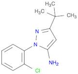 5-tert-butyl-2-(2-chlorophenyl)pyrazol-3-amine