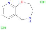 2H,3H,4H,5H-pyrido[3,2-f][1,4]oxazepine dihydrochloride