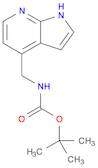 Carbamic acid,N-(1H-pyrrolo[2,3-b]pyridin-4-ylmethyl)-, 1,1-dimethylethyl ester