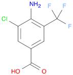 Benzoic acid, 4-amino-3-chloro-5-(trifluoromethyl)-